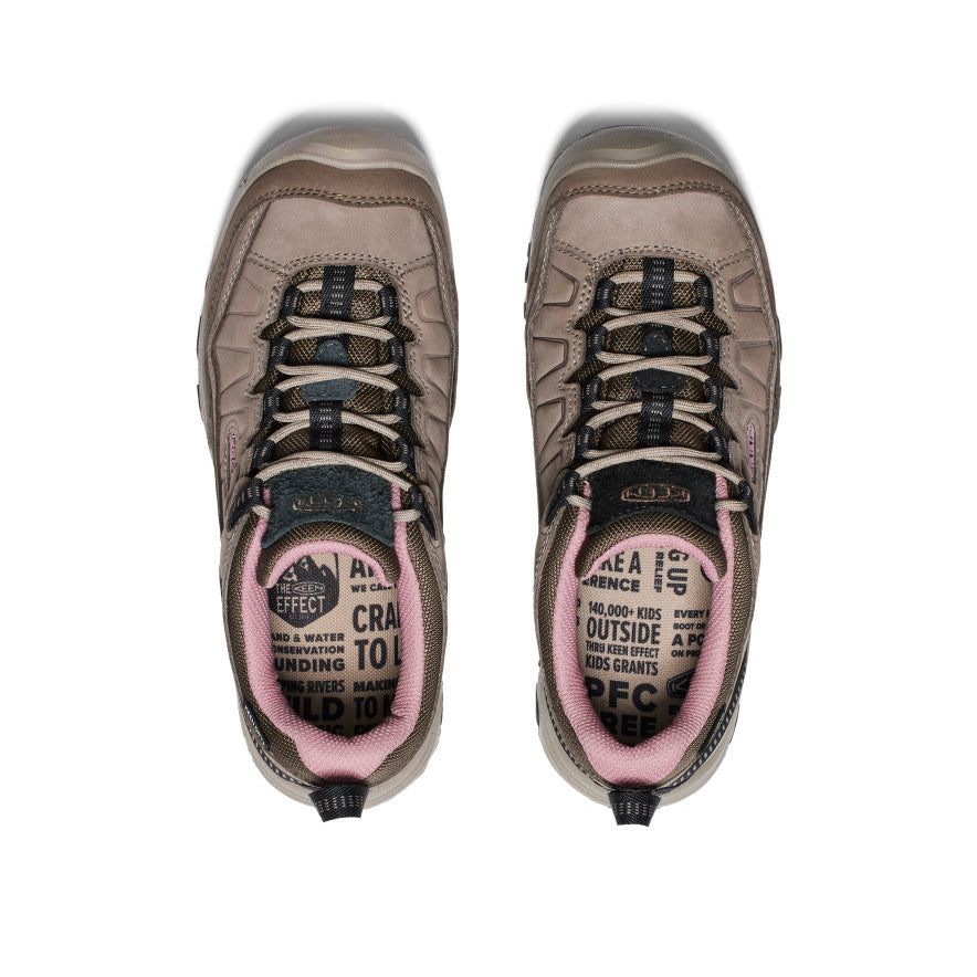 Women's Targhee IV Waterproof Hiking Shoe Brindle/Nostalgia Rose
