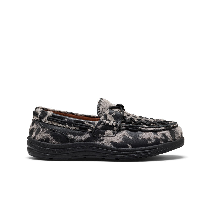 Women's UNEEK Loafer Nocturnal Cow Black - Image alt 1