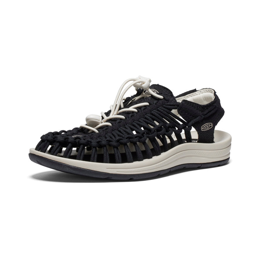 Women's UNEEK Canvas Sneaker Sandal Black/Birch - Image alt 3