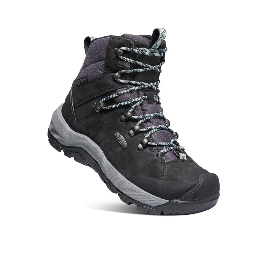 Women's Revel IV Polar Waterproof Boot Black/Harbor Gray - Image alt 3