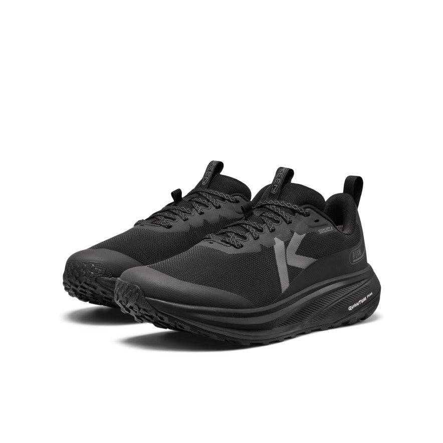 Men's Roam Waterproof Trail Running Shoe Black/Black - Image 2
