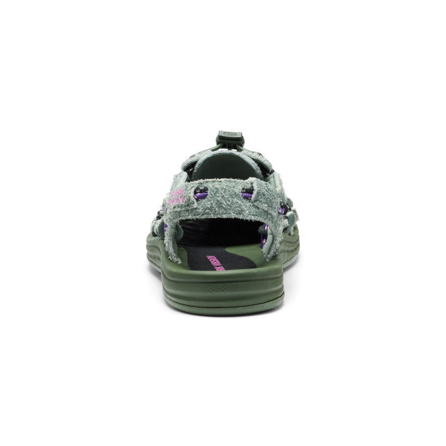 Unisex UNEEK Leather Henrik Vibskov Sneaker Sandal Green Spring - Image alt 5