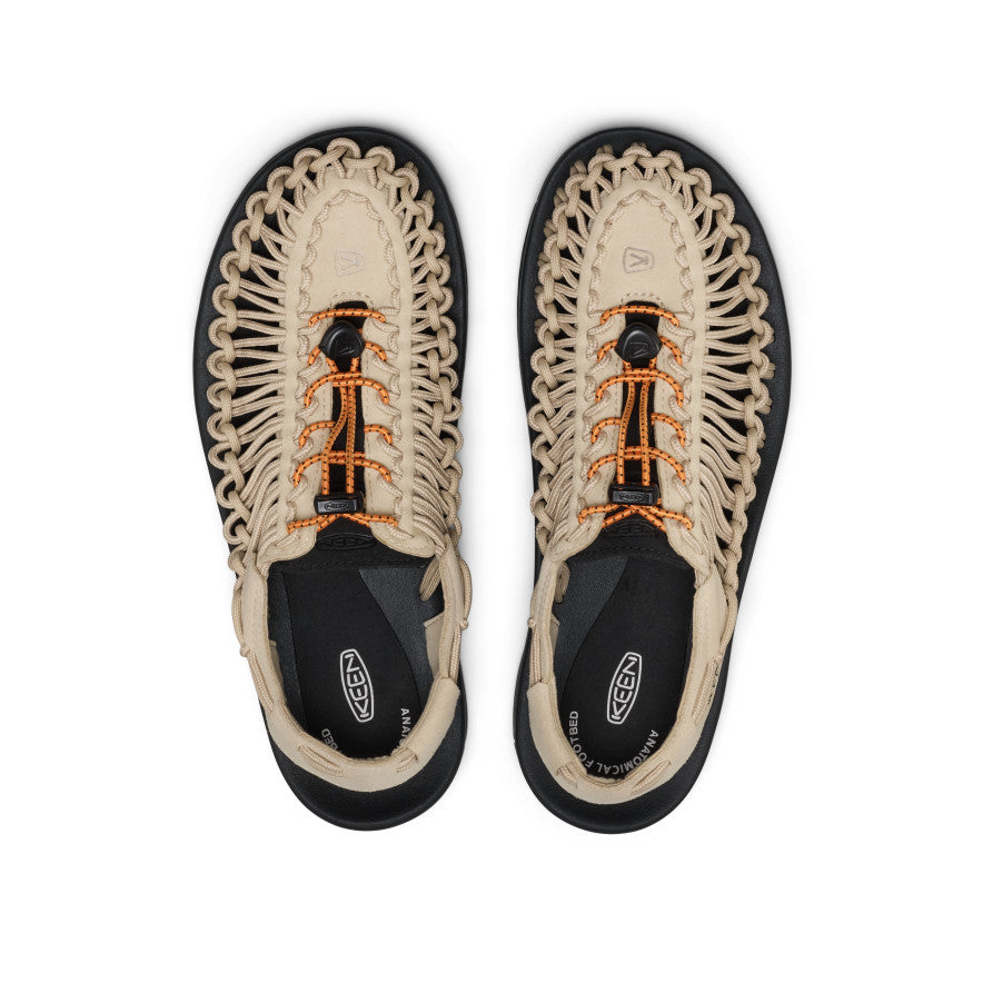 Men's UNEEK Sneaker Sandal Safari/Orange Peel - Image alt 4
