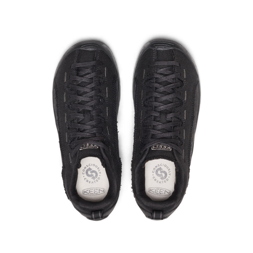 Women's Jasper Split Sneaker Black/Black - Image alt 4