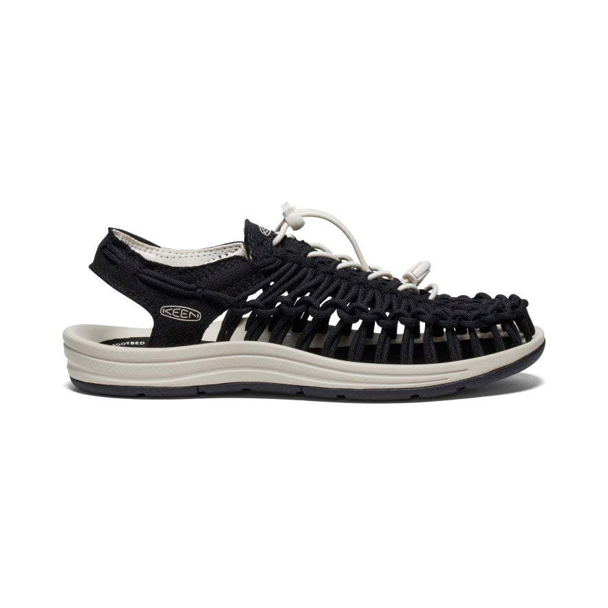 Women's UNEEK Canvas Sneaker Sandal Black/Birch - Image alt 1