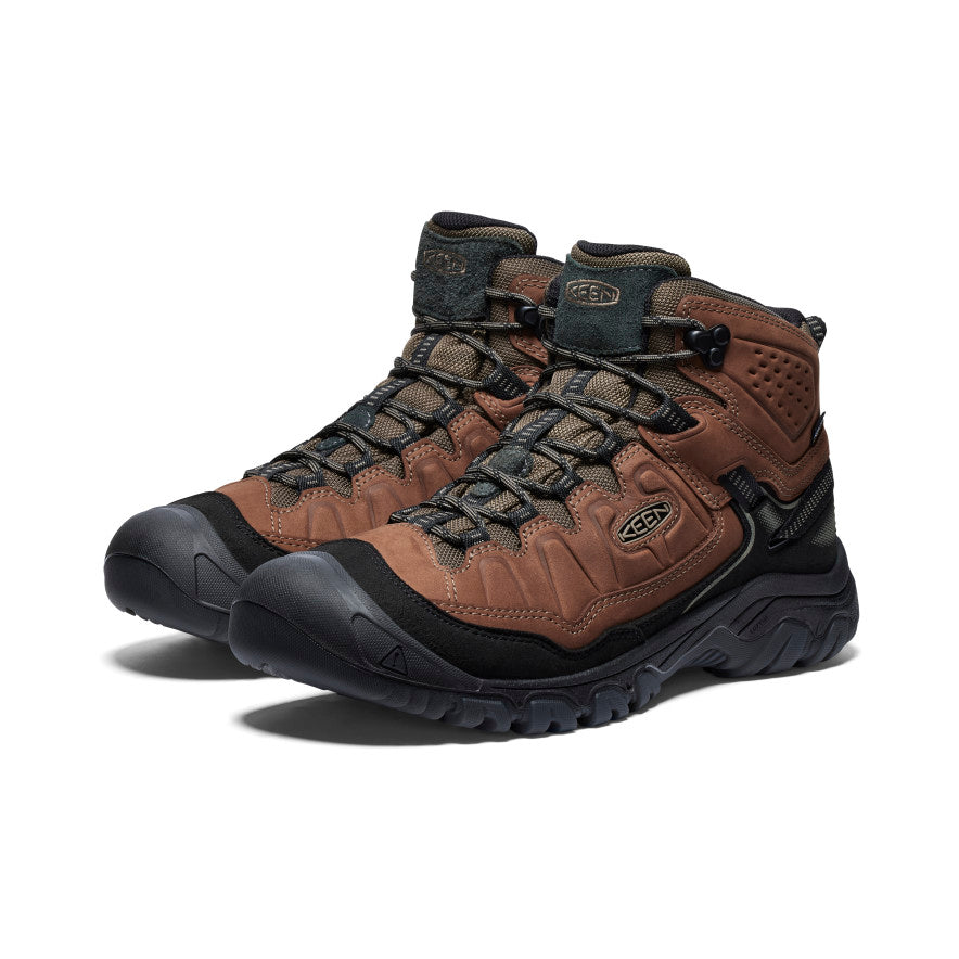 Men's Targhee IV Waterproof Hiking Boot Bison/Black - Image alt 2