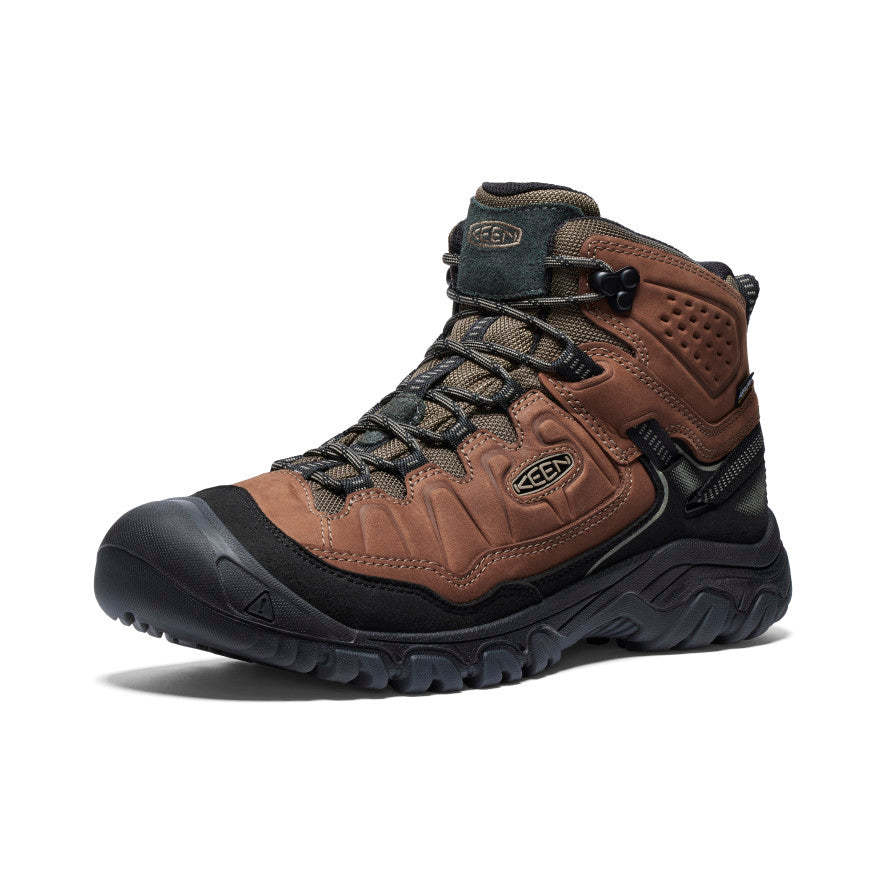 Men's Targhee IV Waterproof Hiking Boot Bison/Black - Image alt 3