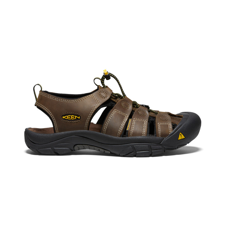 Men's Newport Leather Sandal Bison - Image 1