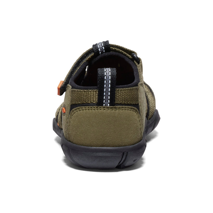 Dark Olive/Gold Flame