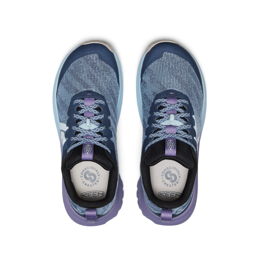 Women's Roam Trail Running Shoe Vintage Indigo/Ballad Blue - Image alt 4