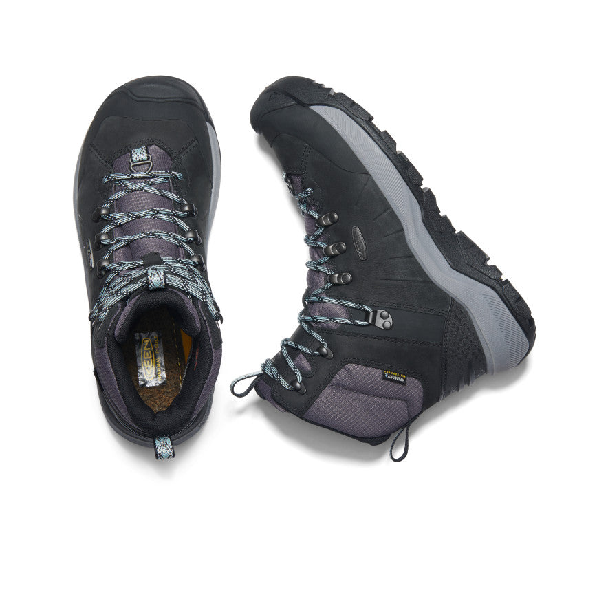 Women's Revel IV Polar Waterproof Boot Black/Harbor Gray - Image alt 4