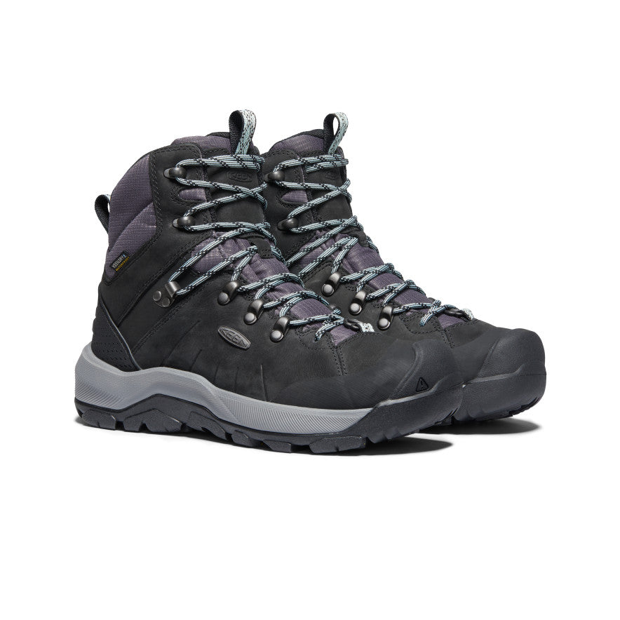 Women's Revel IV Polar Waterproof Boot Black/Harbor Gray - Image alt 2