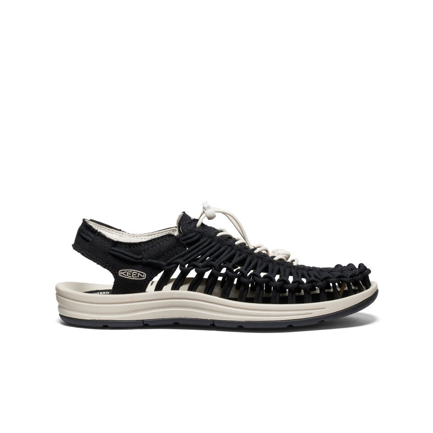 Men's UNEEK Canvas Sneaker Sandal Black/Birch