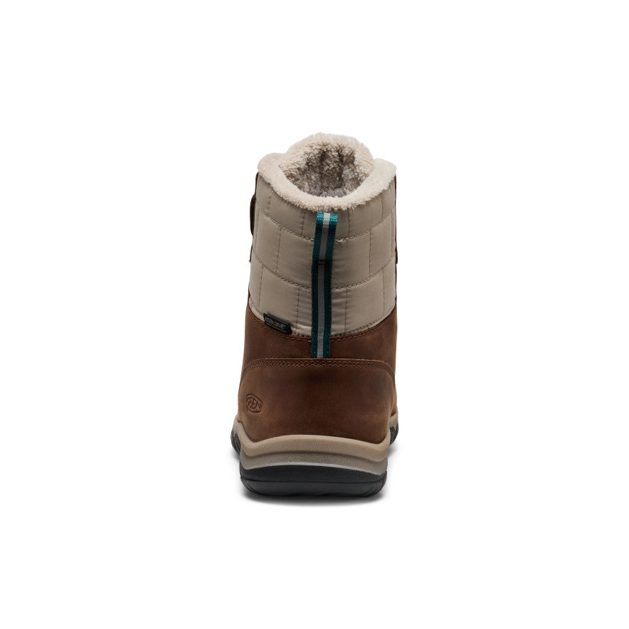 Kids' Kanibou Waterproof Winter Boot Dark Earth/Roasted Pecan - Image alt 5