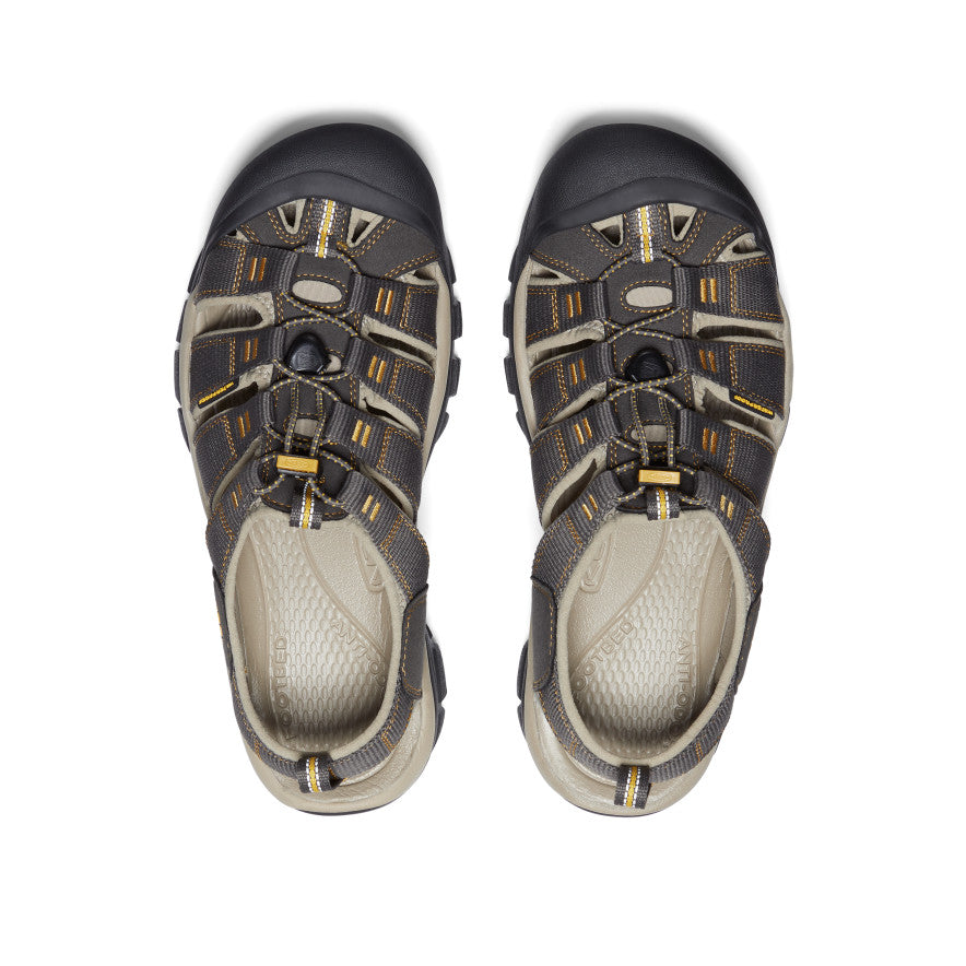 Men's Newport H2 Sandal Raven/Aluminum - Image alt 4