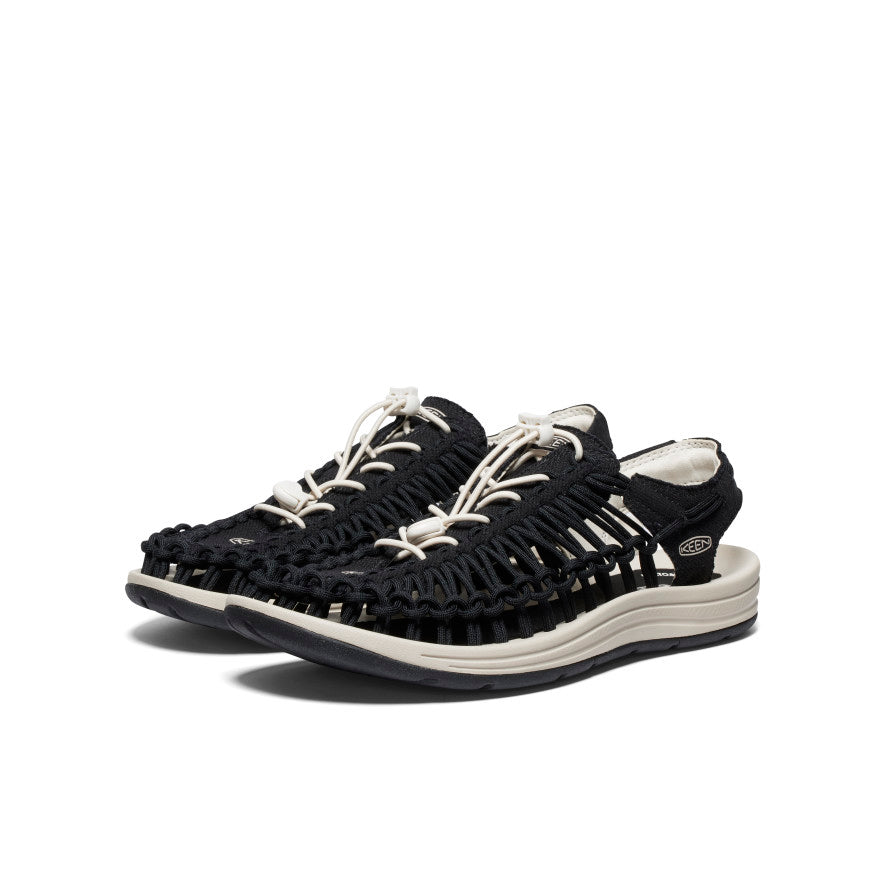 Men's UNEEK Canvas Sneaker Sandal Black/Birch