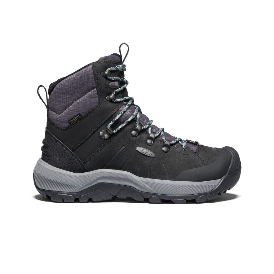 Women's Revel IV Polar Waterproof Boot Black/Harbor Gray - Image alt 1