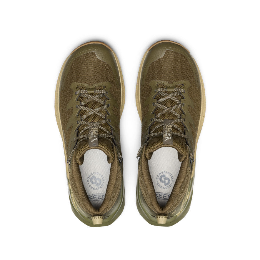 Men's Targhee Apex Waterproof Hiking Boot Dark Olive/Khaki - Image alt 4